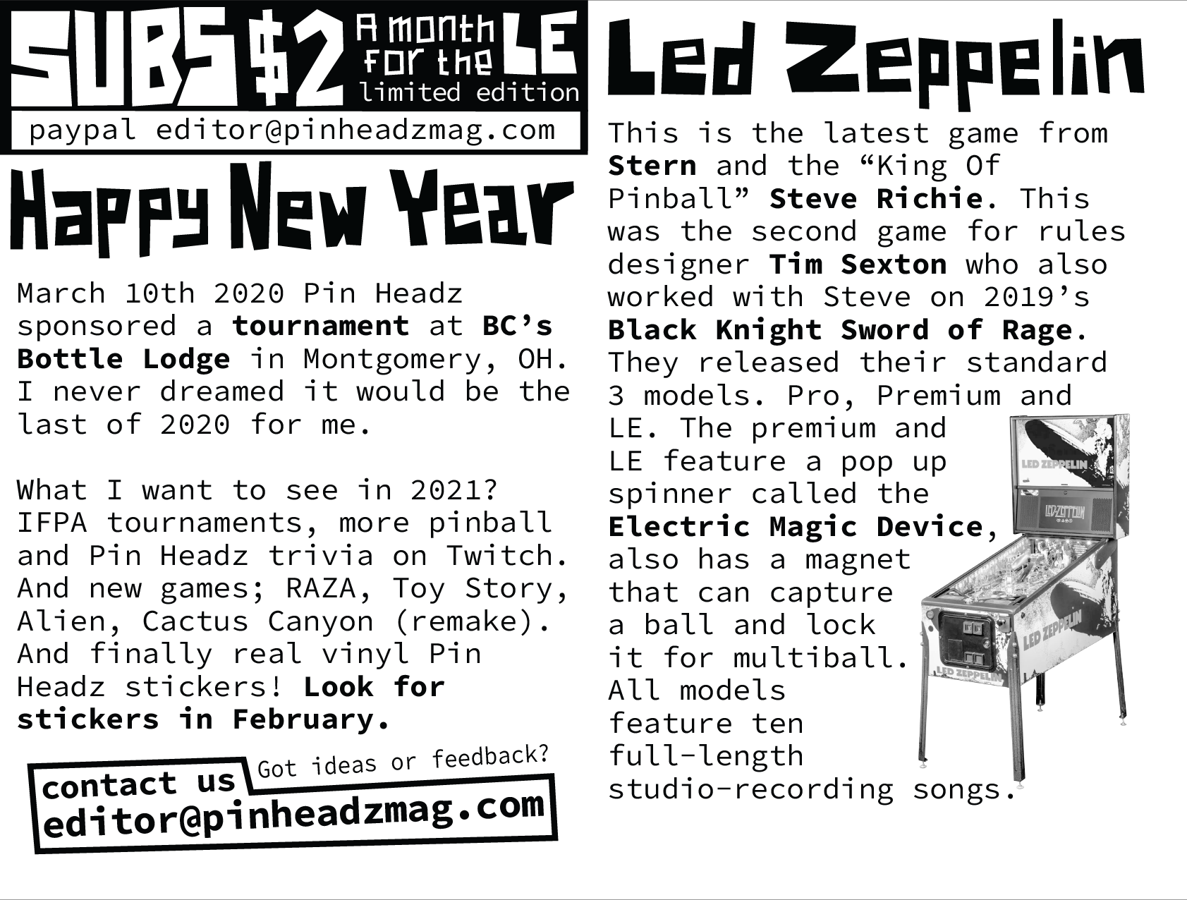 Pin Headz - Issue 13Page 2-3 (of 8)