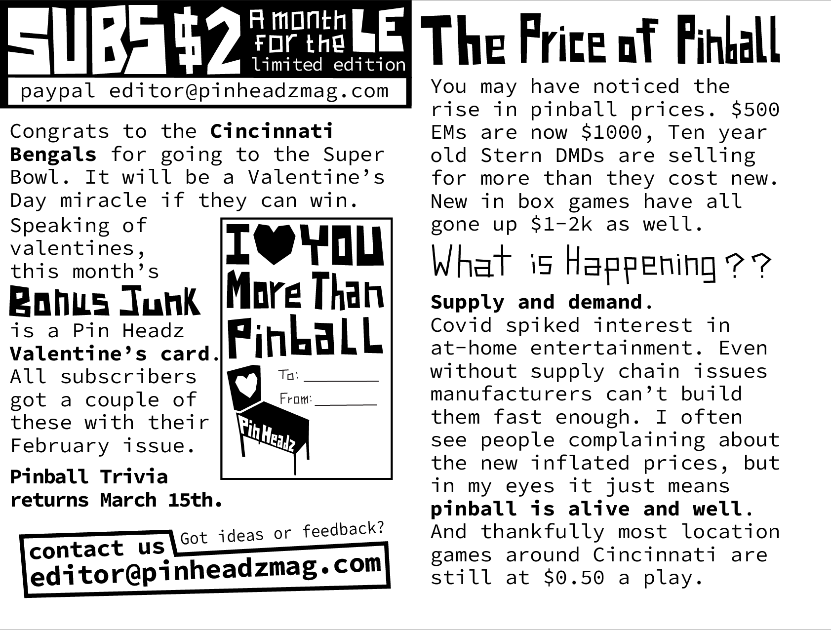 Pin Headz - Issue 26Page 2-3 (of 8)