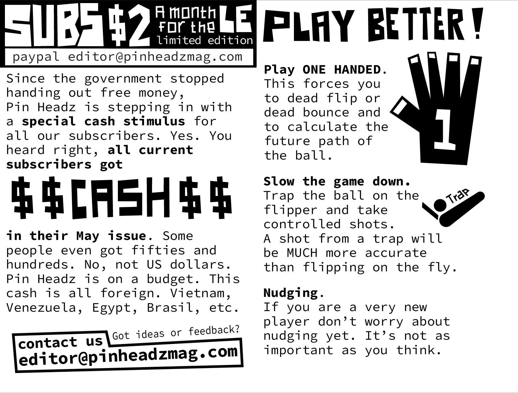 Pin Headz - Issue 29Page 2-3 (of 8)
