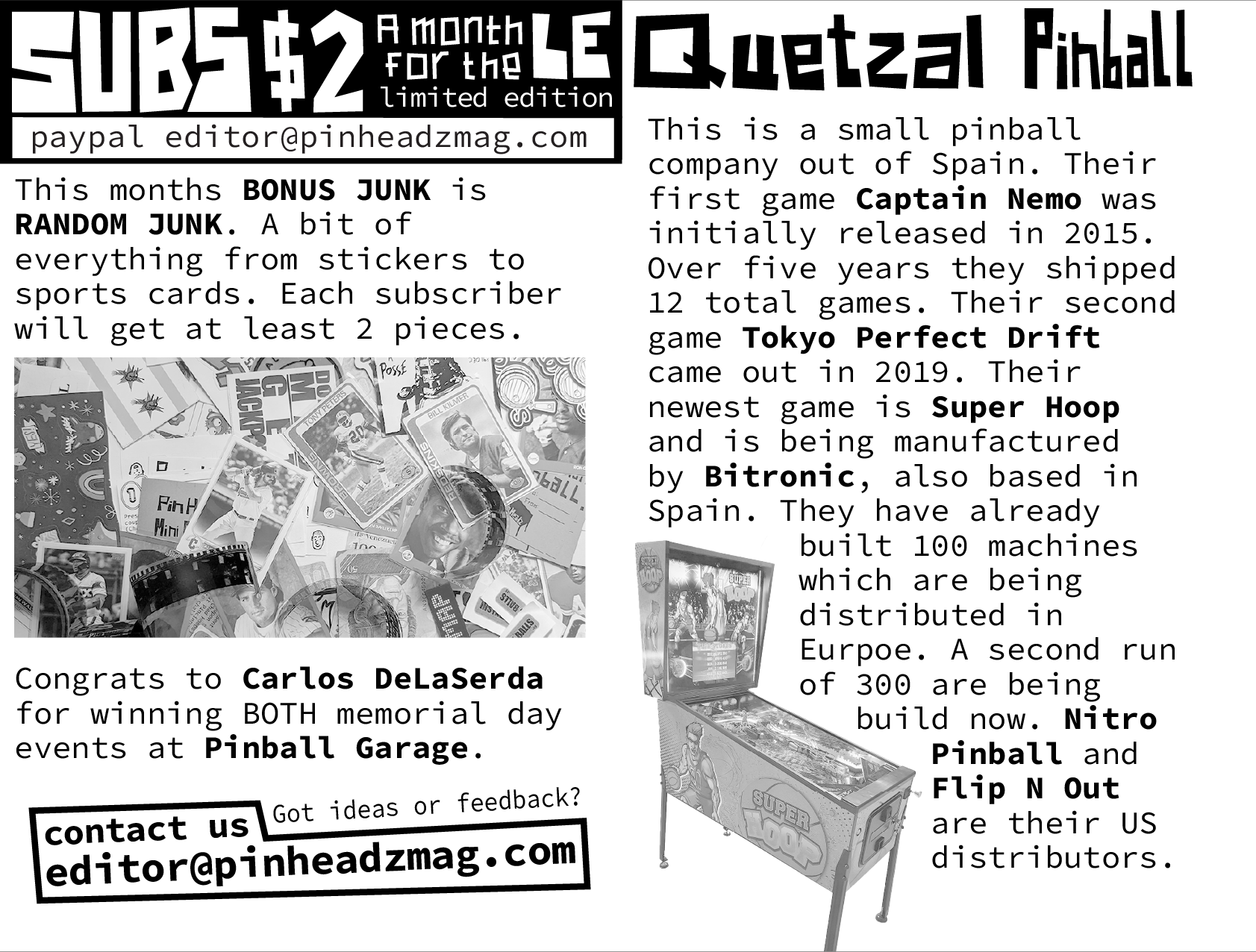 Pin Headz - Issue 30Page 2-3 (of 8)