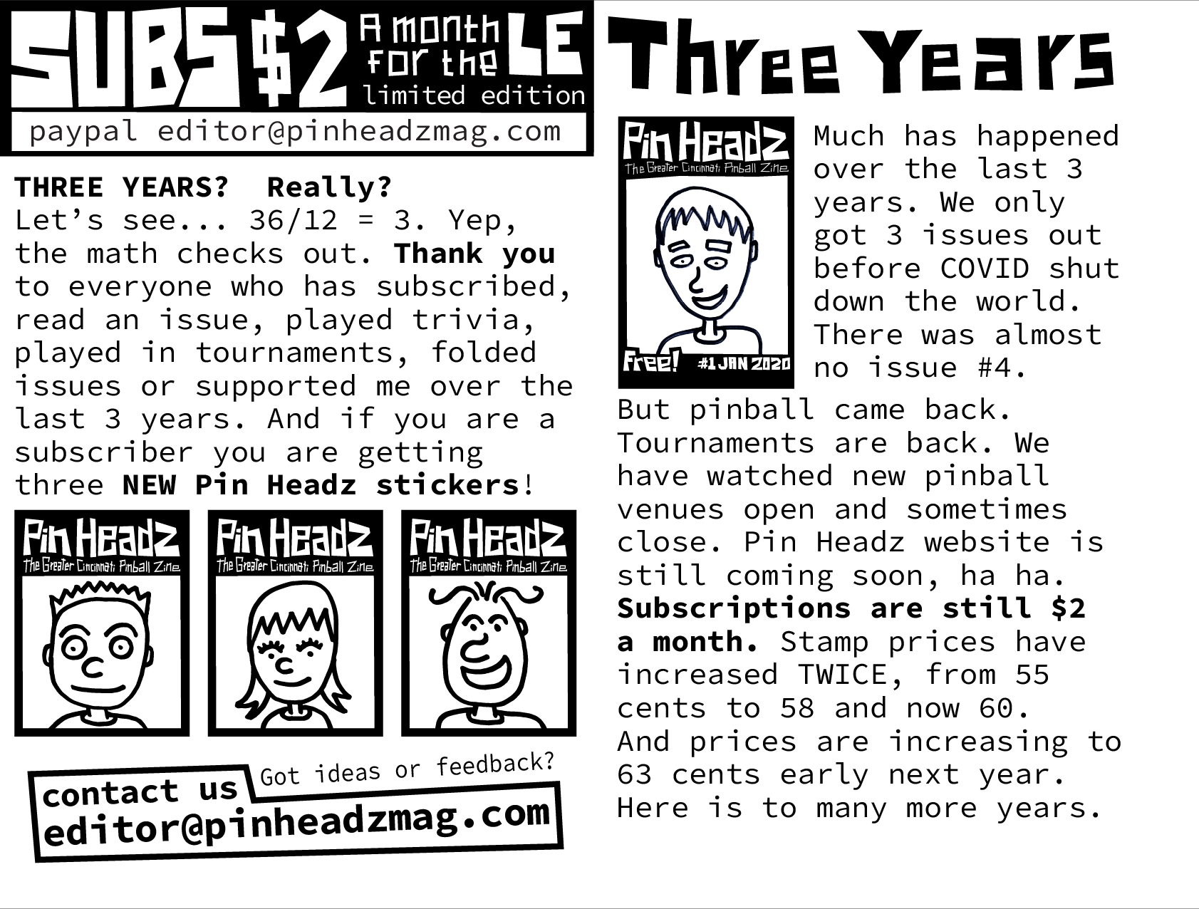 Pin Headz - Issue 36Page 2-3 (of 8)