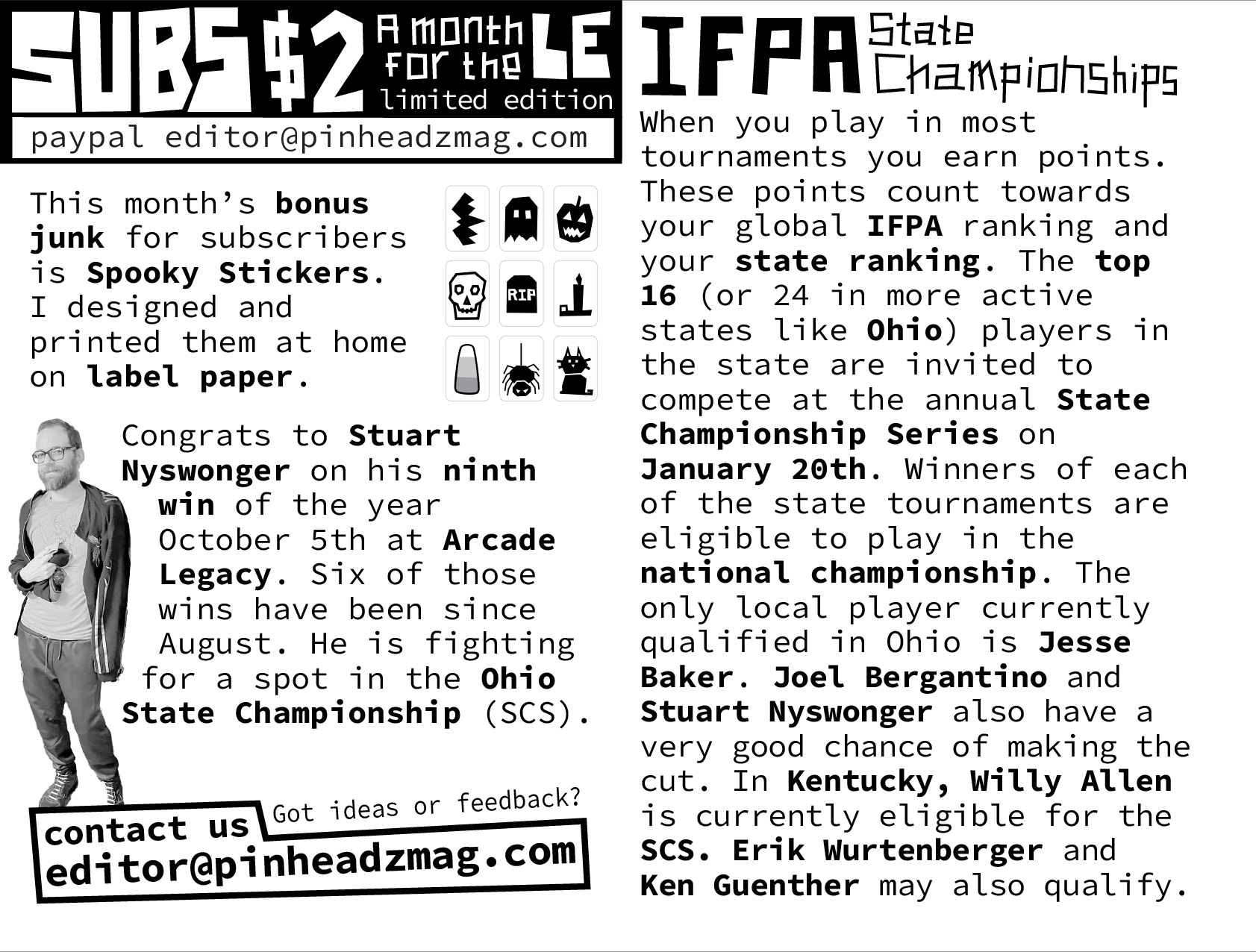 Pin Headz - Issue 46Page 2-3 (of 8)